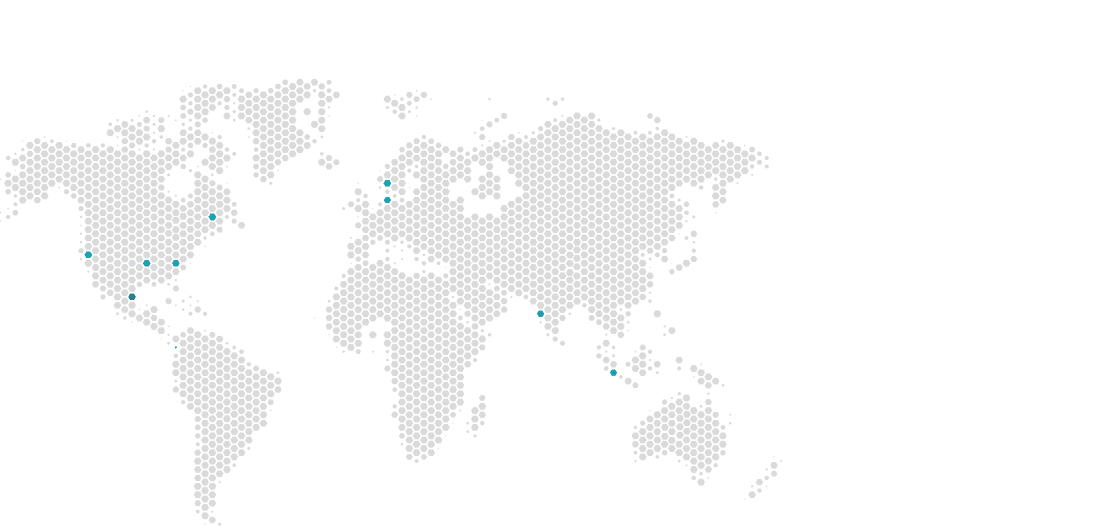 Map of Zoiko Group office locations