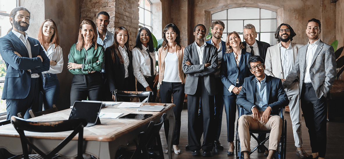 The Zoiko Group team gathered in their workspace